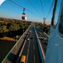 Ausblick aus der Seilbahn