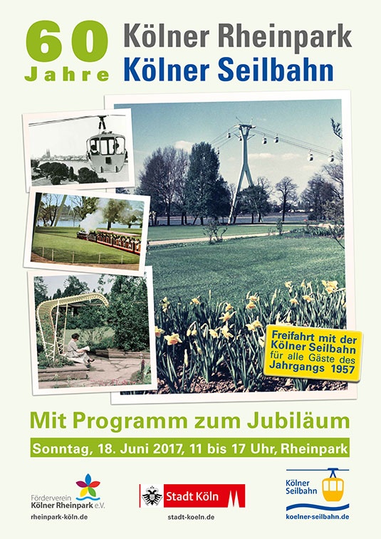 60 Jahre Rheinpark, 60 Jahre Seilbahn: Jubiläumsfest