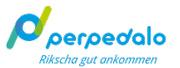 Logo von perpedalo - das Rikschataxi